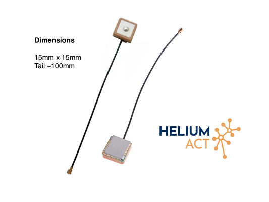 GPS Antenna for Helium Mapper - 3V-5V DC 10mA internal GPS antenna (Ceramic)